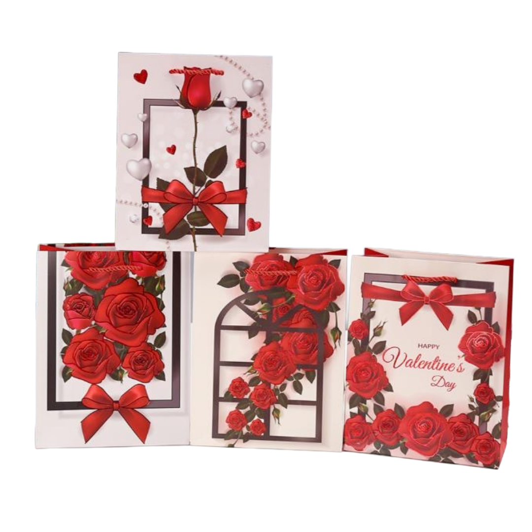 Red Valentine’s Day Gift Bag (Medium)
