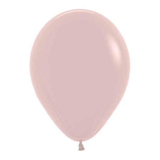 Fashion Creamy Blush Round Latex Balloon