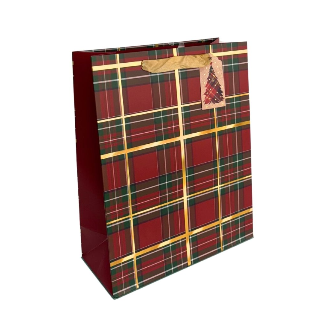 Calm & Bright Christmas Paper Bags (Large)