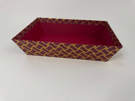 Burgundy Gift Tray (Medium)