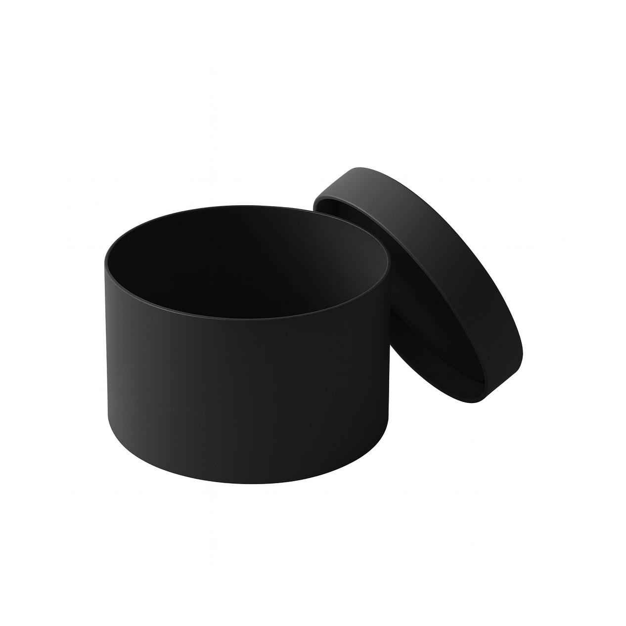 Satin Finished Acrylic Round Boxes (1 pc)
