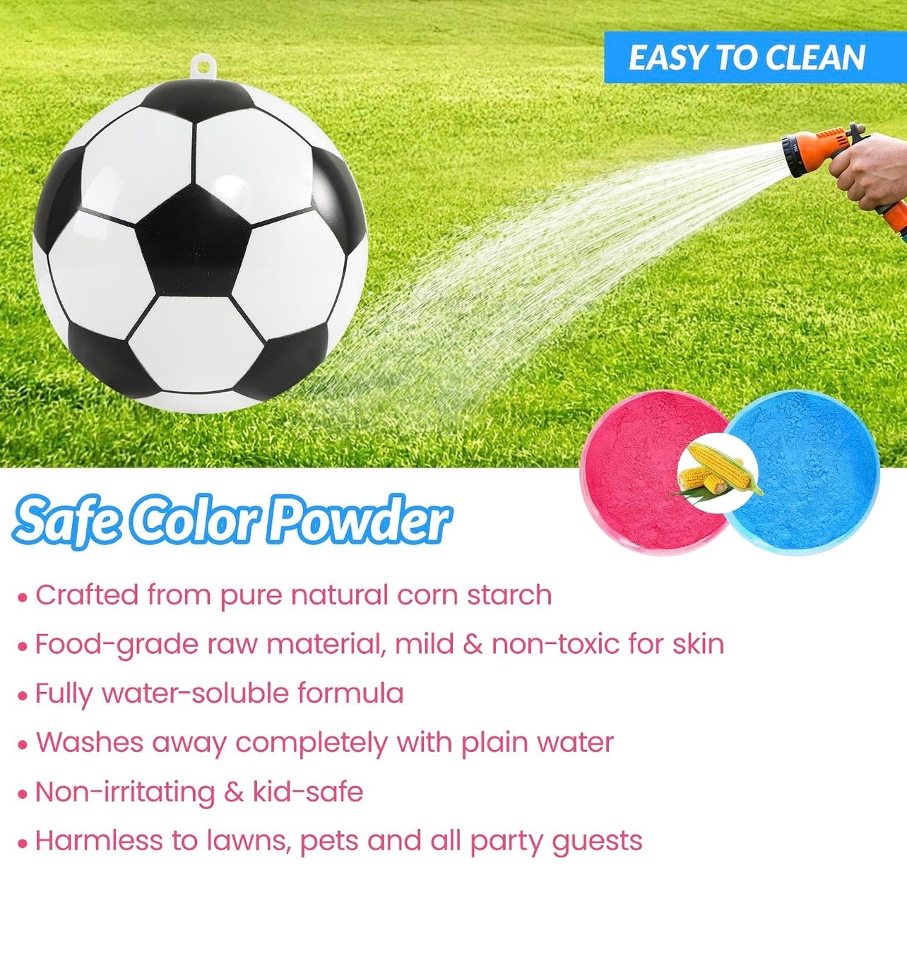 Gender Reveal Soccer Ball