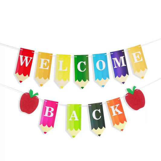 Welcome Back School Banner