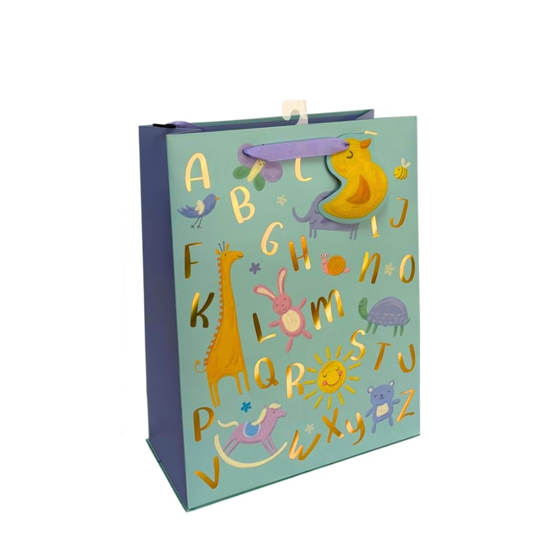 Animal Print Baby Paper Bags (Medium)