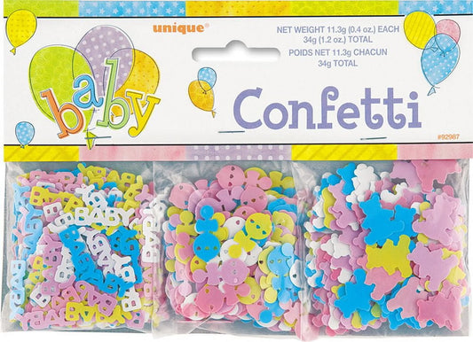 Baby Shower Confetti (3 in 1)