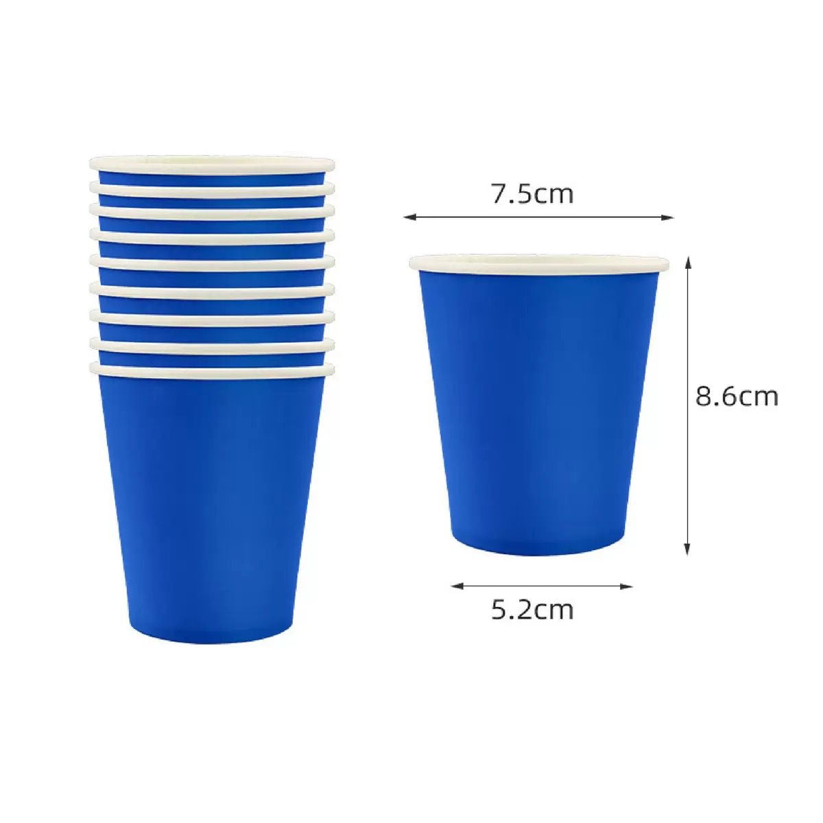 50pc Royal Blue Partyware Bundle