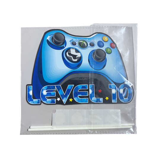 Level 10 Cake Topper (1 pc)