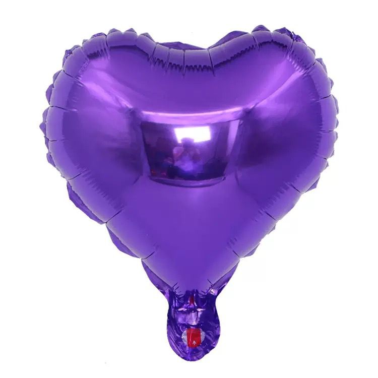 10" Heart Foil Balloon