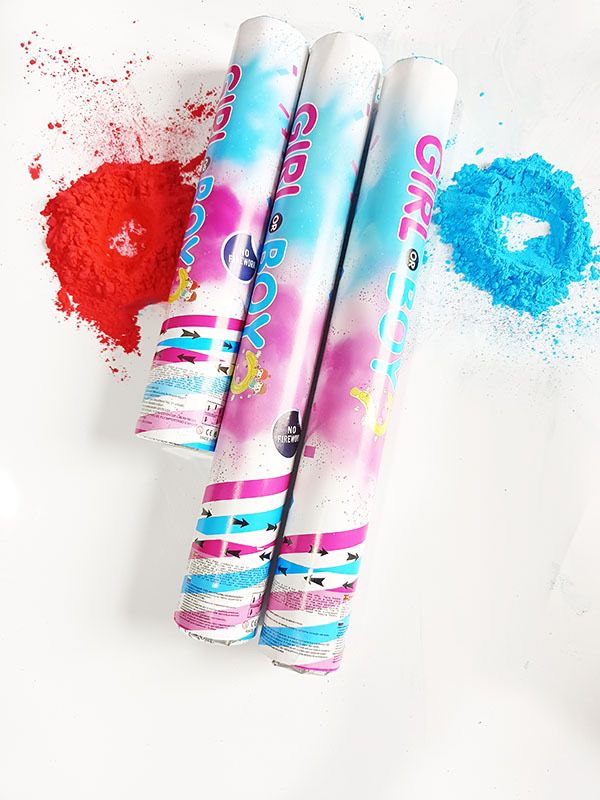 Gender Reveal Powder Cannons (1 pc)