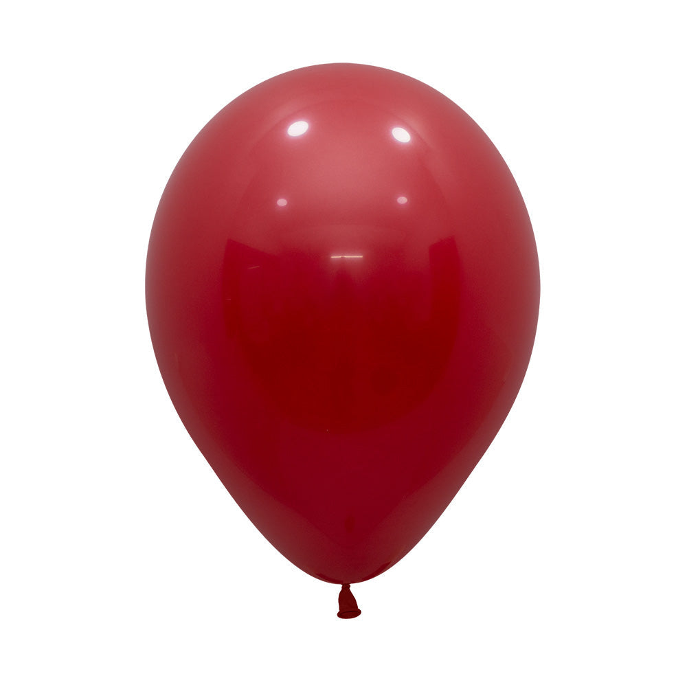 Fashion Imperial Red Round Latex Balloon