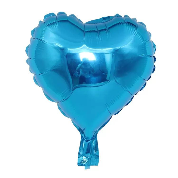 10" Heart Foil Balloon