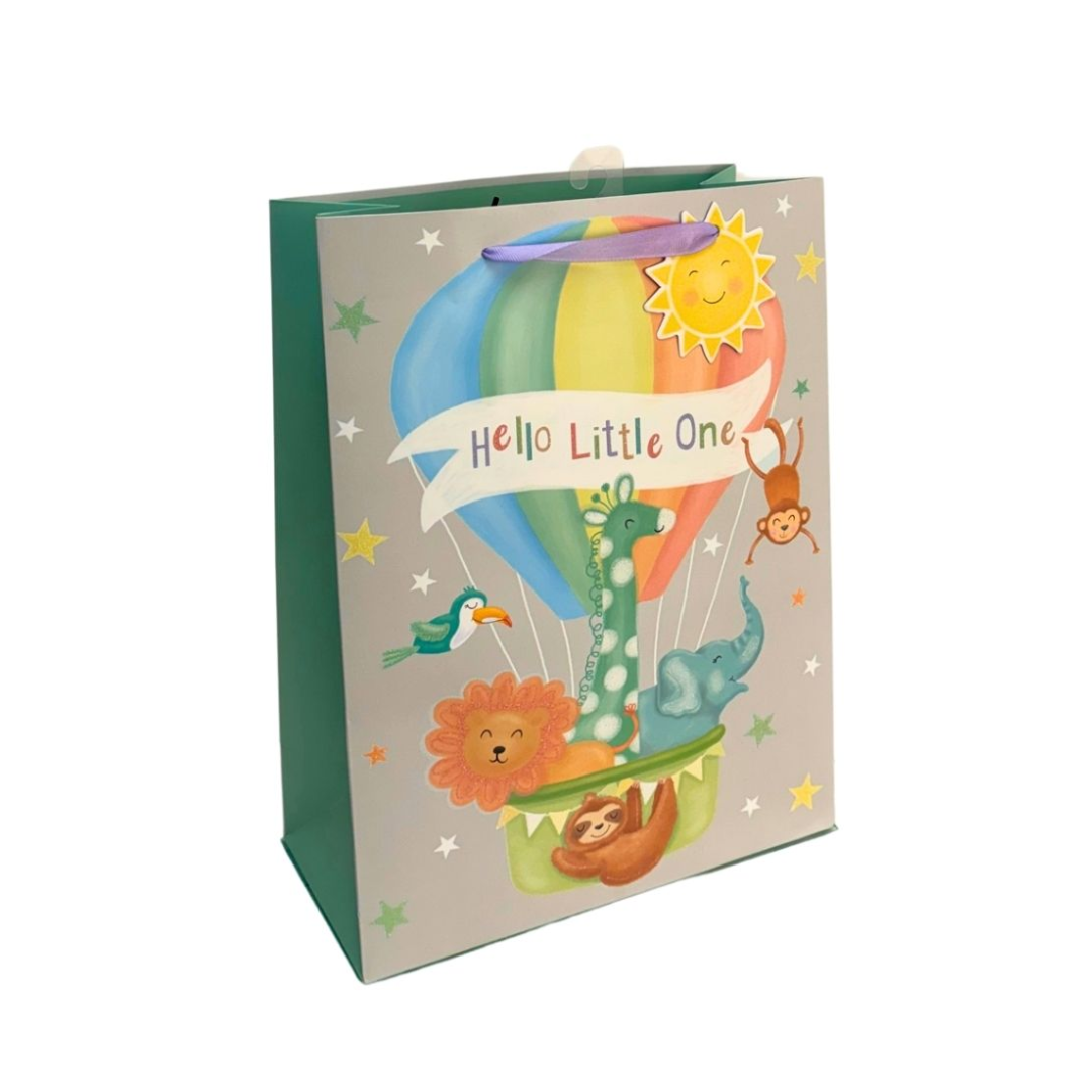 Animal Print Baby Paper Bags (Medium)