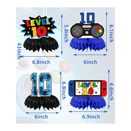 Level 10 Table Centerpieces (4 pcs)