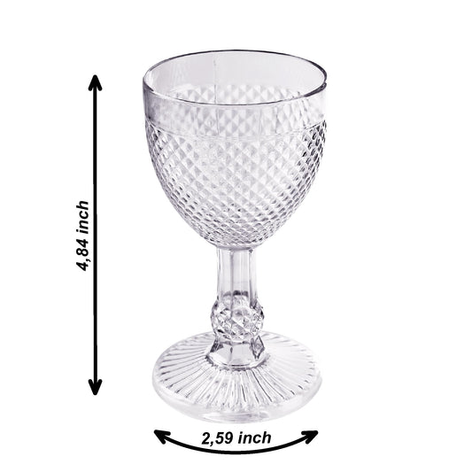 10.8 oz Vintage Boston Water Goblets (4 pcs)