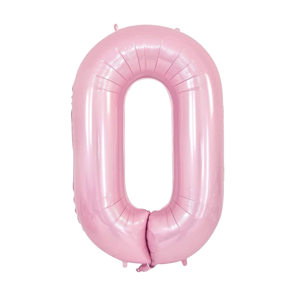 40" Light Pink Number Balloons (matte)