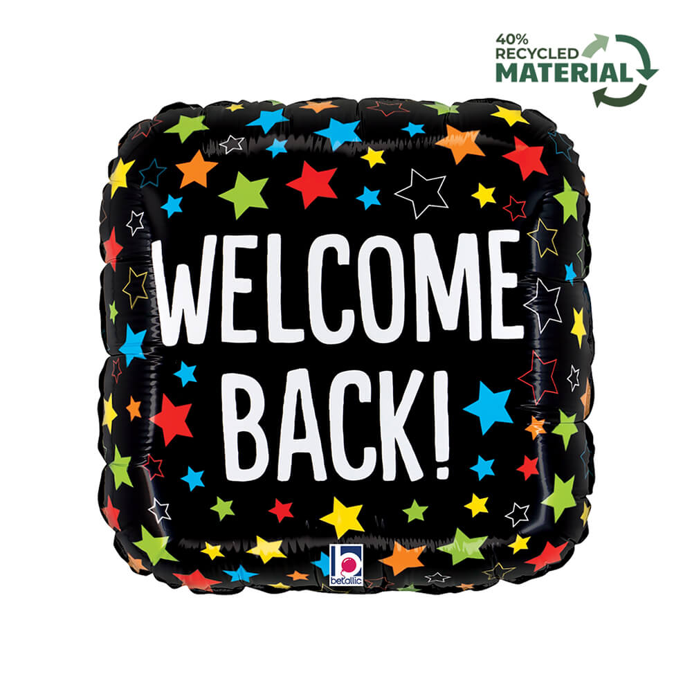 18" Welcome Back Foil Balloon
