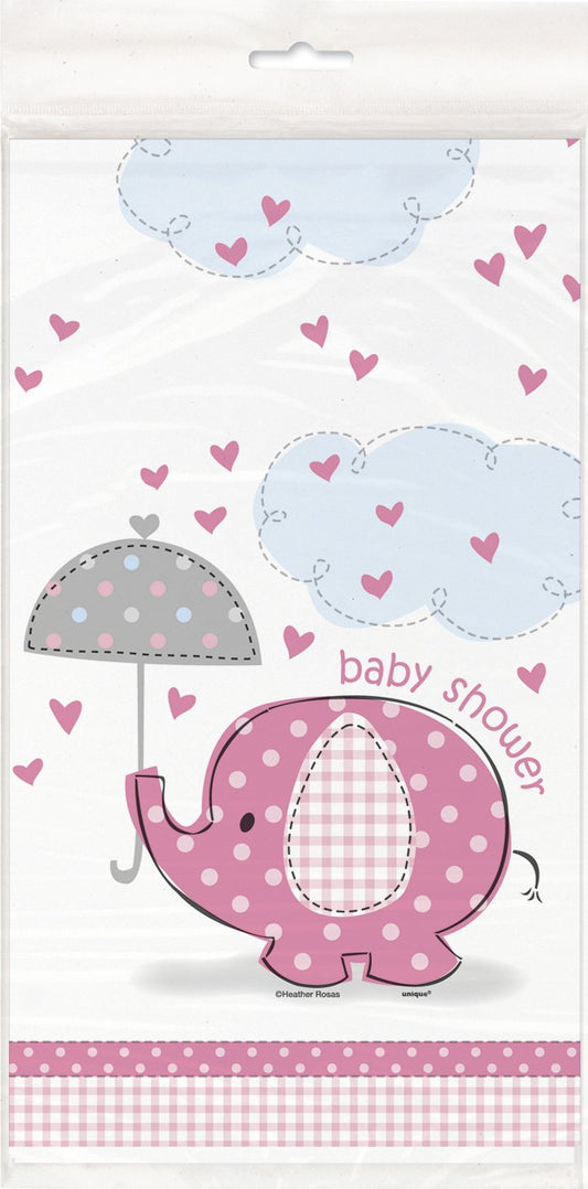 Elephant Baby Shower Tablecloth (1 pc)
