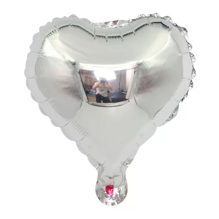 10" Heart Foil Balloon