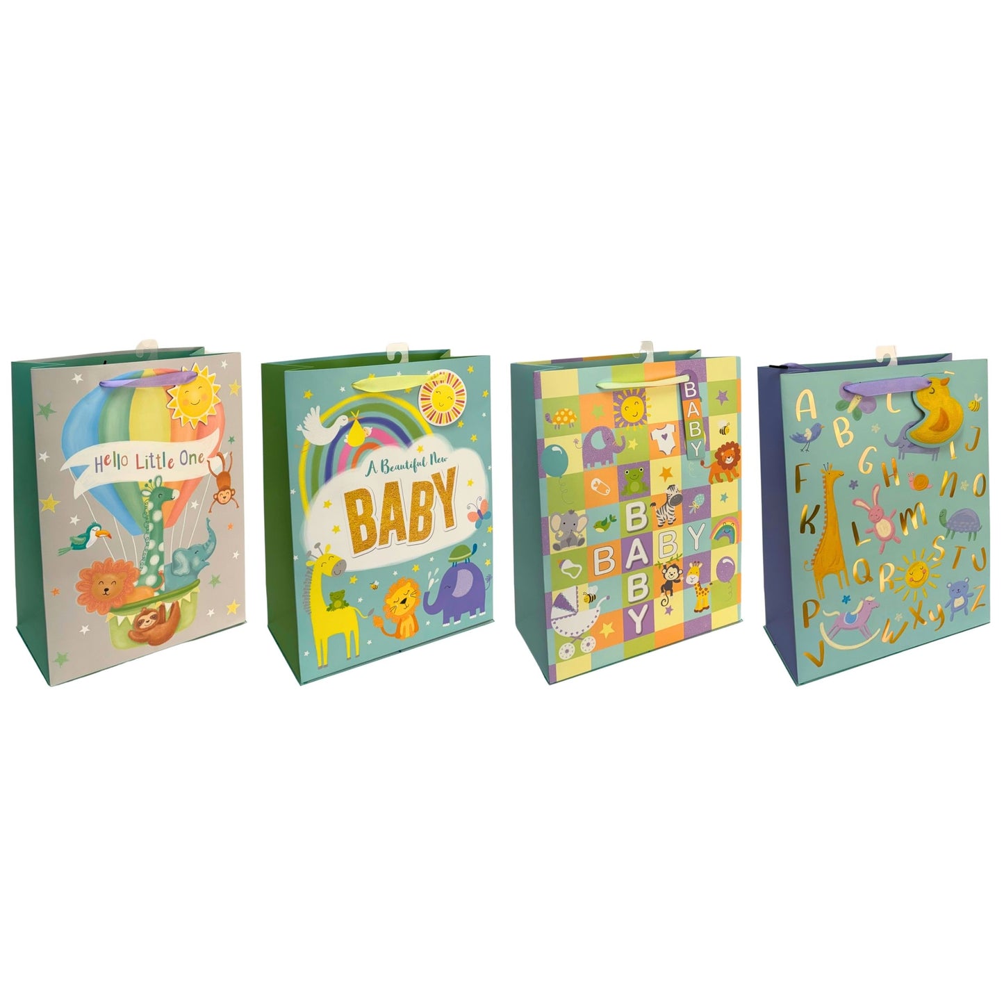 Animal Print Baby Paper Bags (Medium)