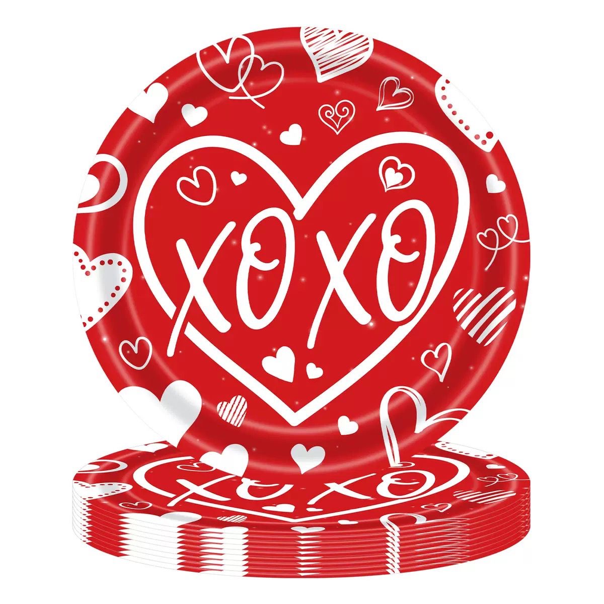 80 pcs Valentine’s Partyware Bundle