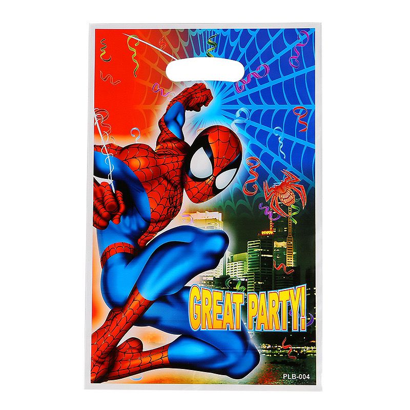 Spider-Man Character Loot Bags (10 pcs, per pk)