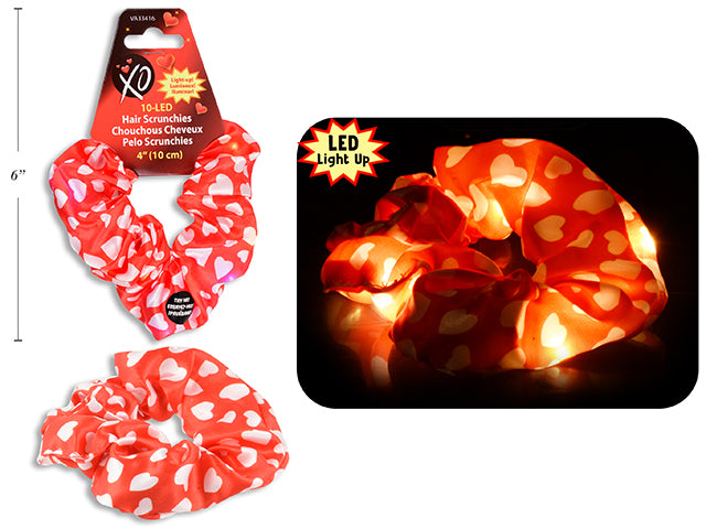 Valentine LED Hair Scrunchies (1 pc)