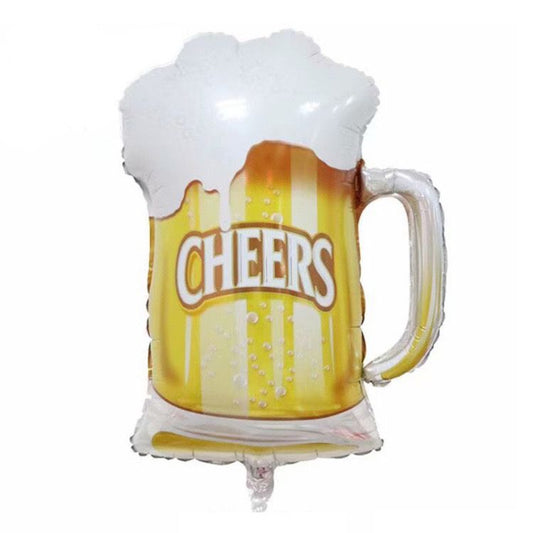 30” Frosty Cheers Mug/Cup Bottle Foil Balloon