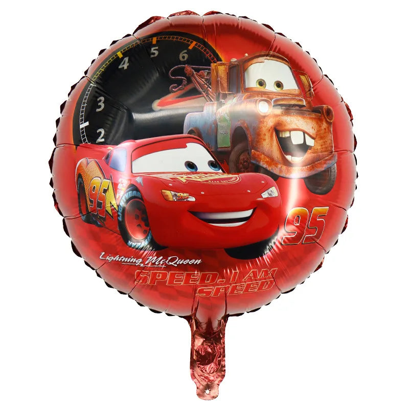 18” Speed I Am Car Theme Foil Balloon