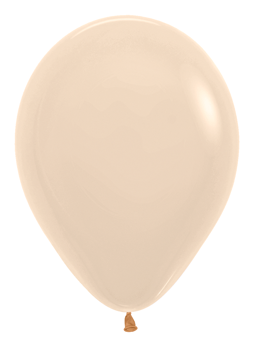 Pastel Matte Nude Round Latex Balloon