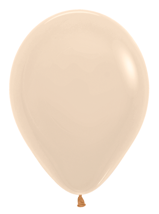 Pastel Matte Nude Round Latex Balloon