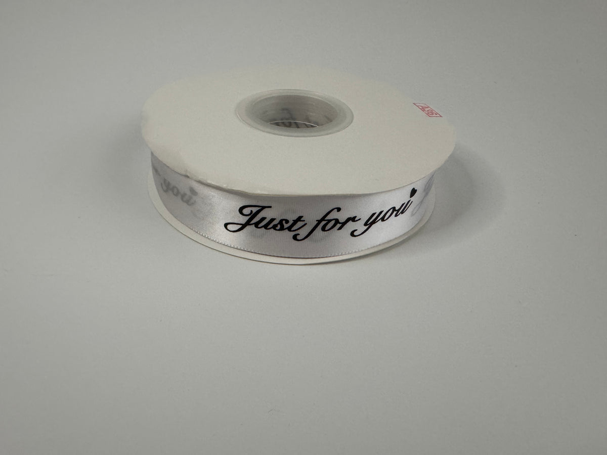 Just for You Ribbon (50 yards per roll, 1” width)