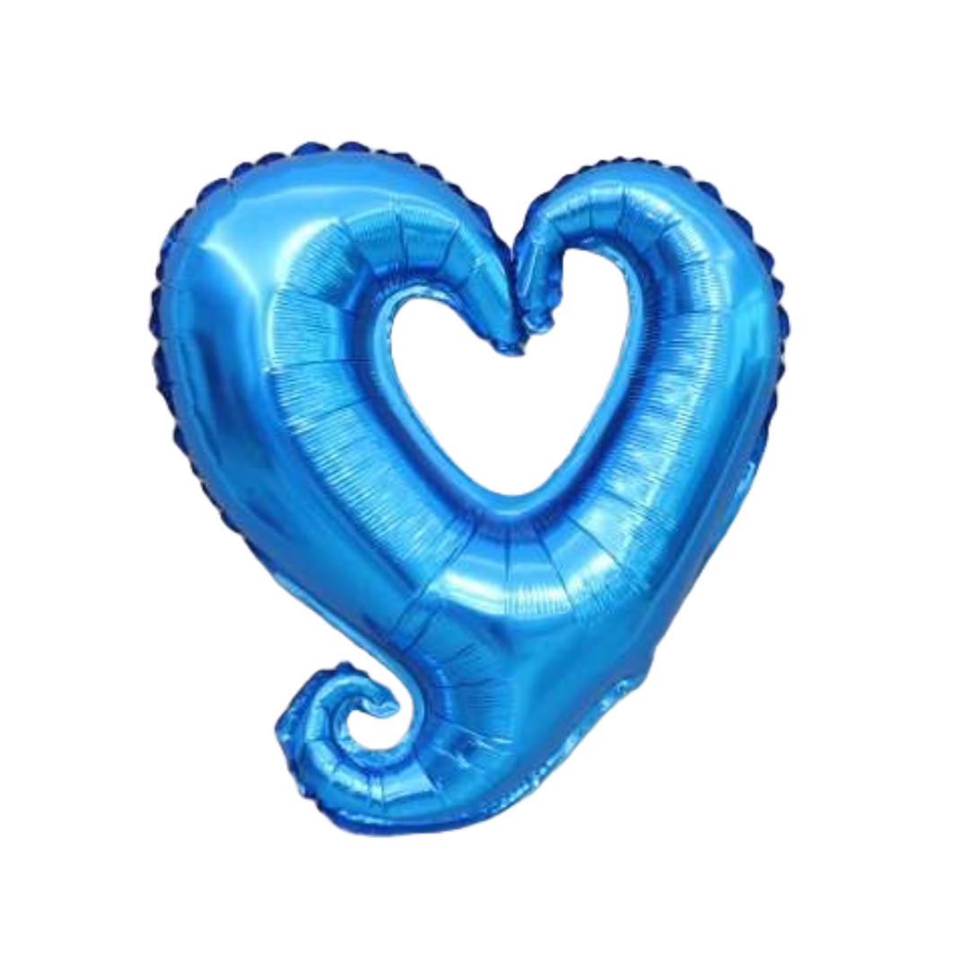 18" Link Heart Shape Foil Balloon