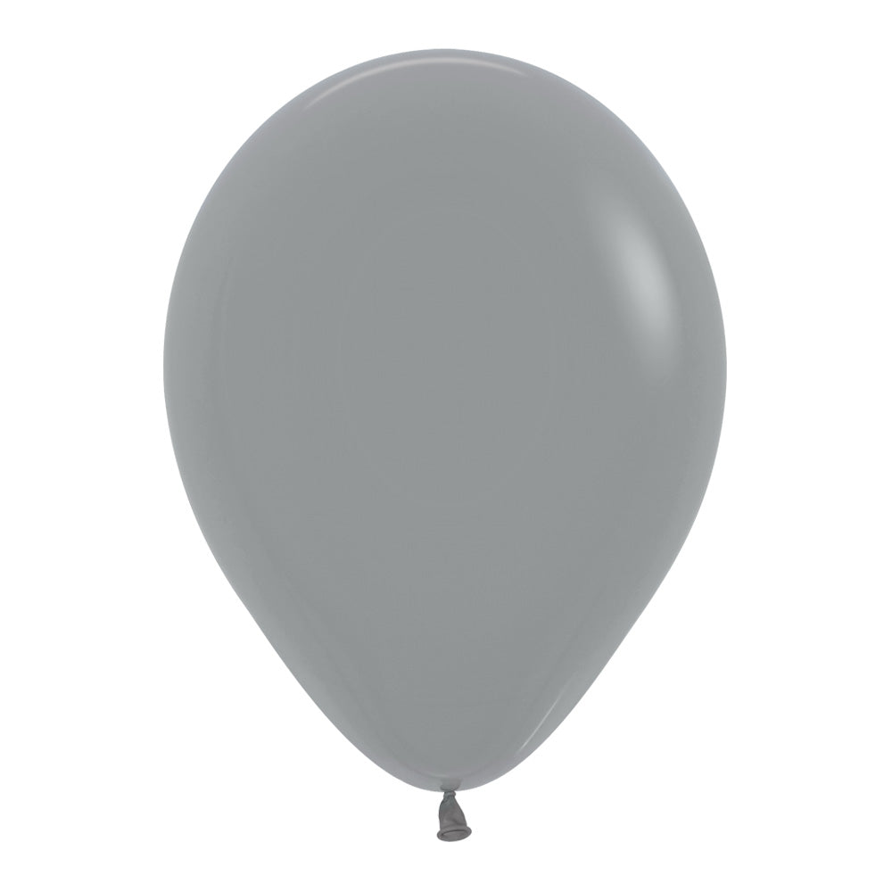 Fashion Urban Grey Round Latex Balloon