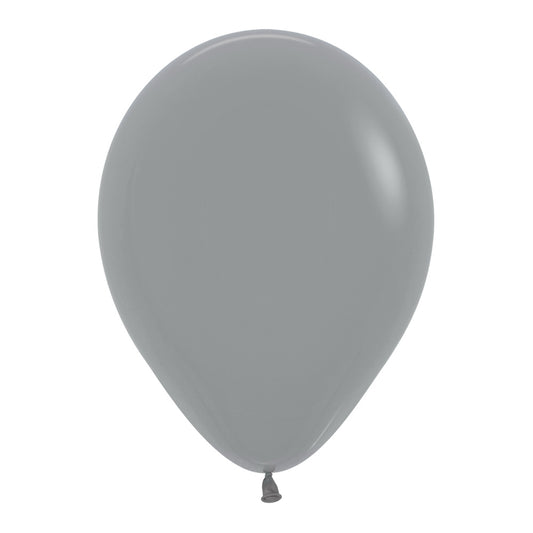 Fashion Urban Grey Round Latex Balloon