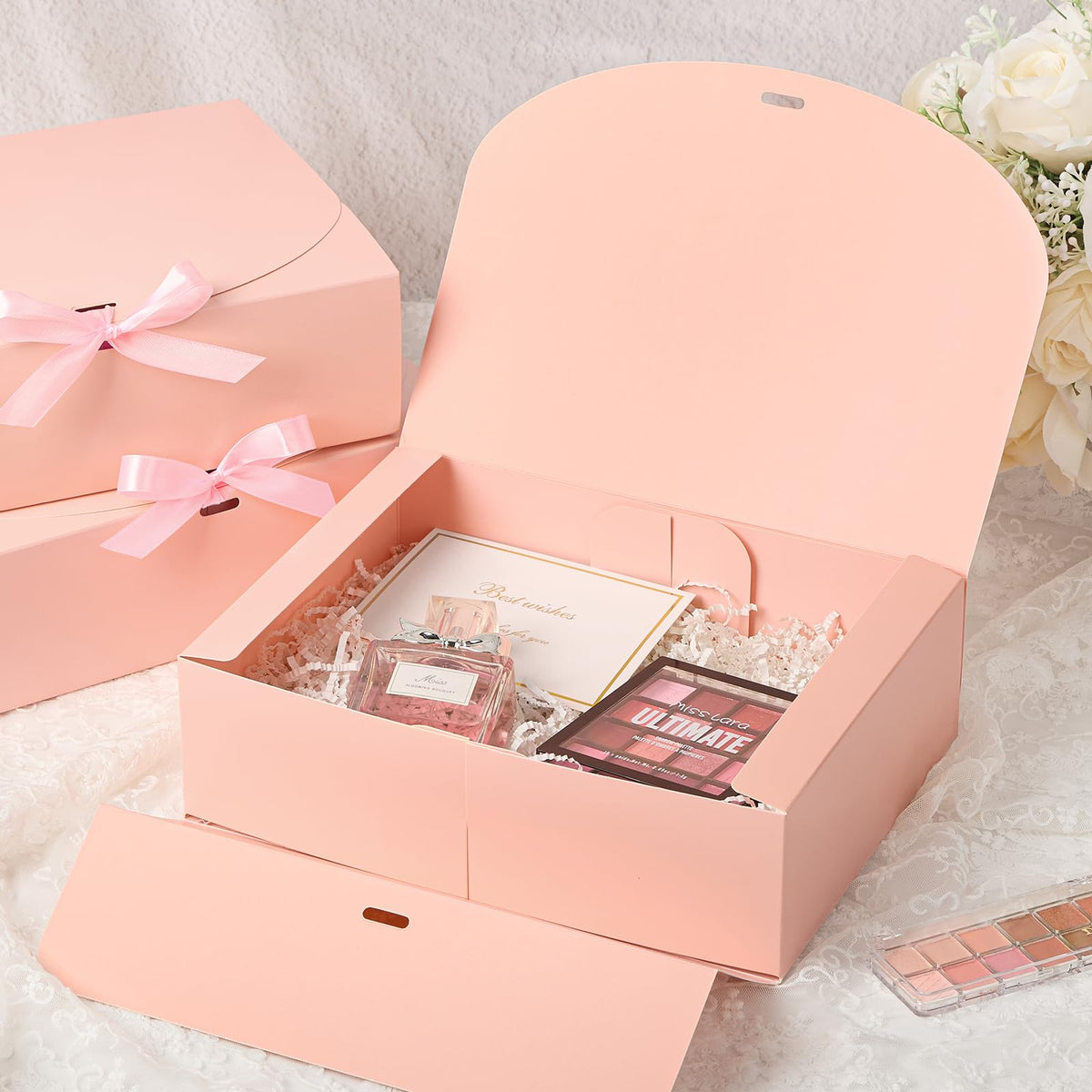 Gift Boxes w/ Satin Ribbon (Medium)