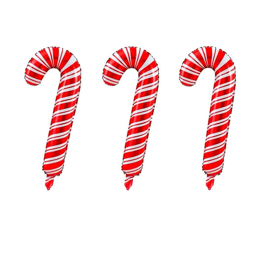 Mini Candy Cane Foil Balloon