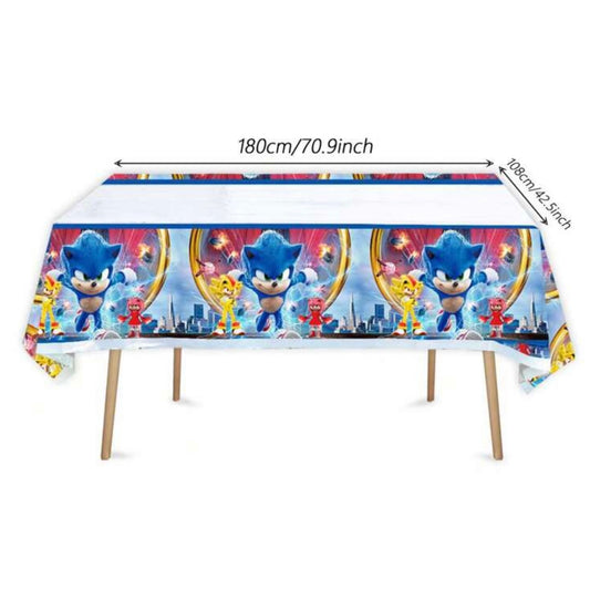 6ft Sonic Tablecloth (1 pc)
