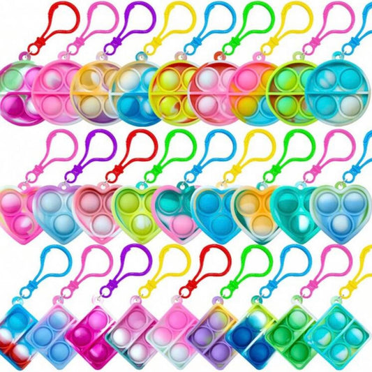 Mini Pop Fidget Keychain Favors (1 pc)