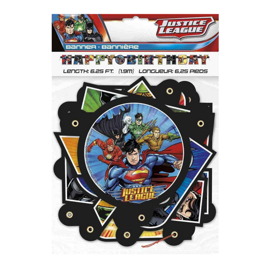 5.41ft Avengers Happy Birthday Banner (1 pc)