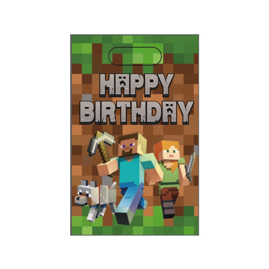Minecraft Character Loot Bags (10 pcs, per pk)