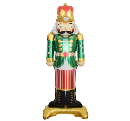31" Nutcracker Christmas Foil Balloon