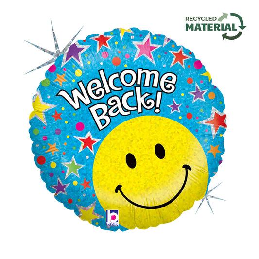 18" Welcome Back Foil Balloon