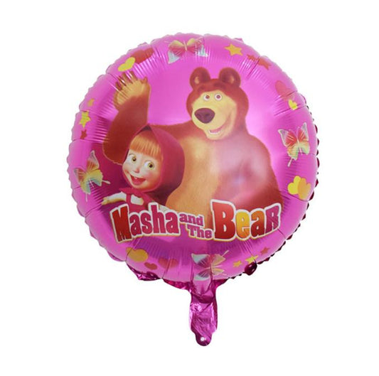 18” Masha and the Bear Foil Balloon