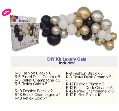 Luxury Gala DIY Kit (including balloon strip)