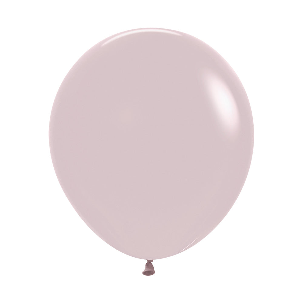 Pastel Dusk Rose Round Latex Balloon