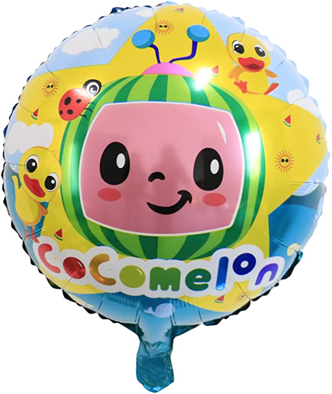 18” Cocomelon Foil Balloon (Double-Sided)