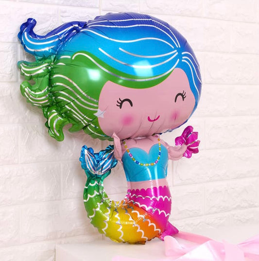 24" Mermaid Foil Balloon