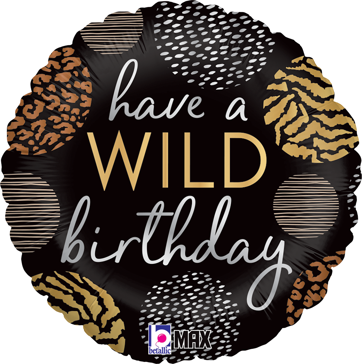 18" Wild Birthday Foil Balloon