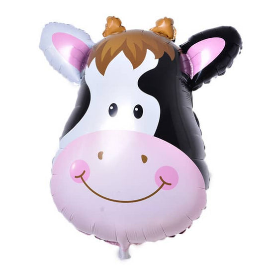 24" Cow Head Foil Balloon