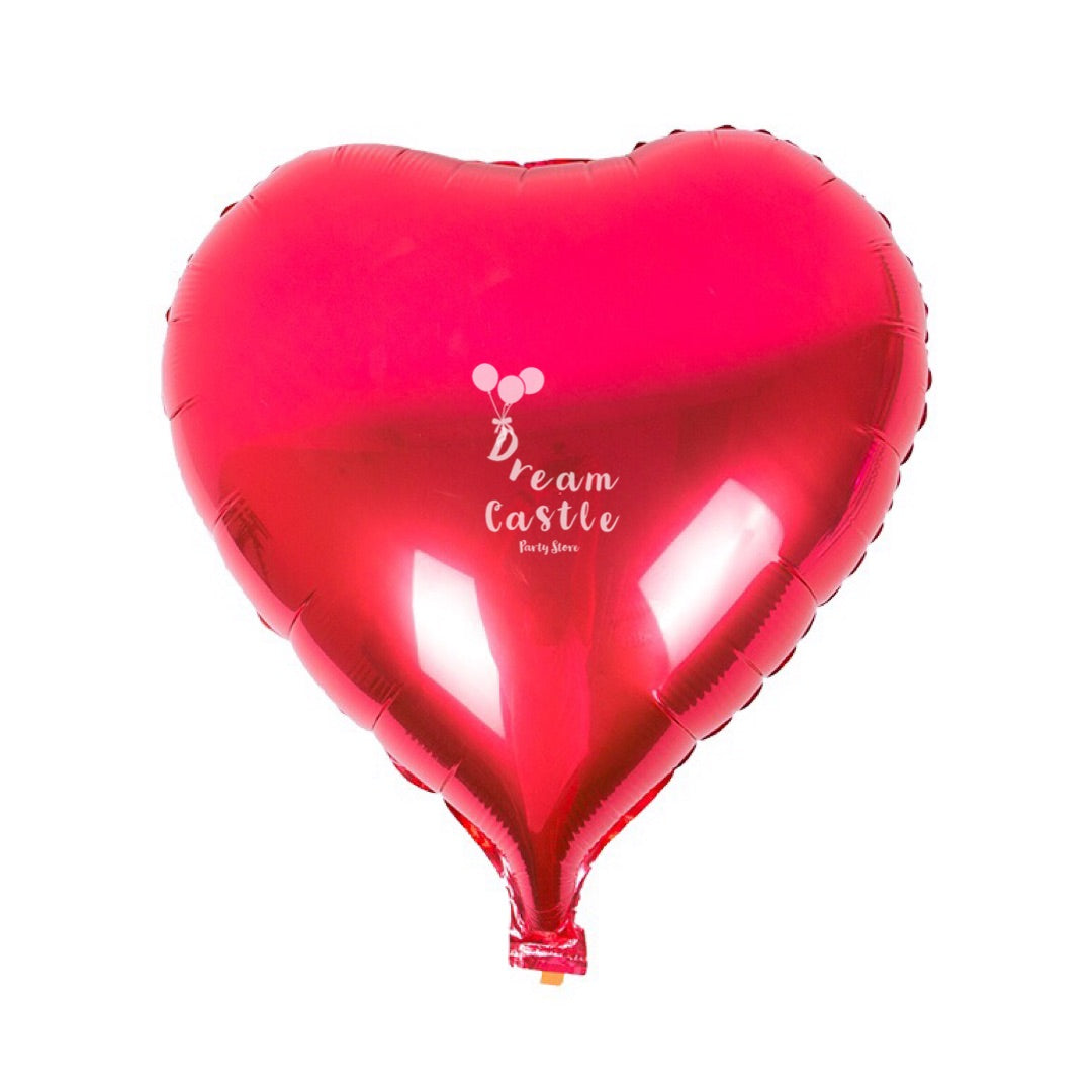 18" Red Heart Foil Balloon